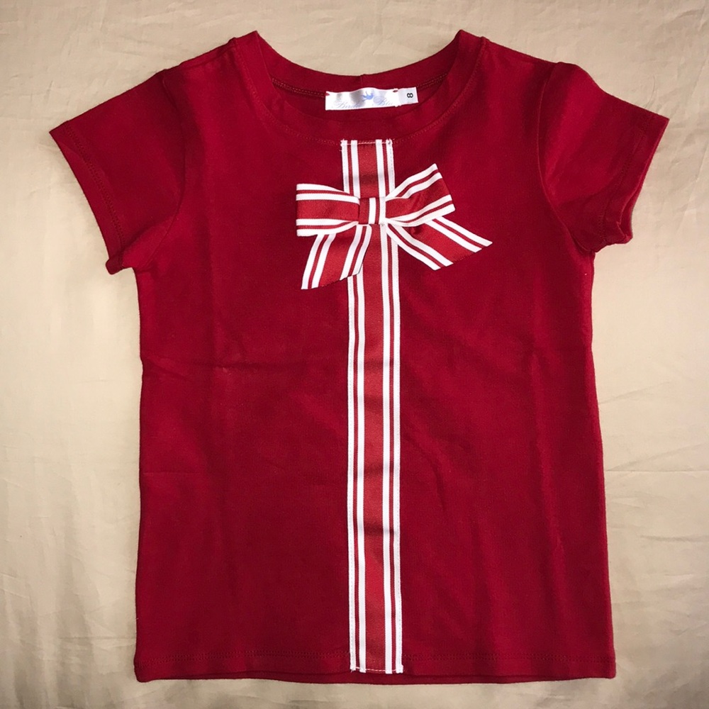Now accent Stretch Cotton Tee.